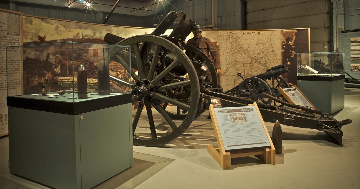 artillery shell  Canadian War Museum