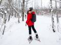 Snowshoeing at FortWhyte Alive