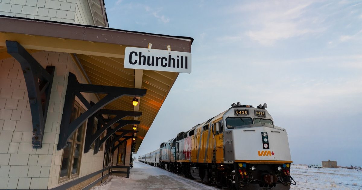 Getting to and around Manitoba by train | Travel Manitoba